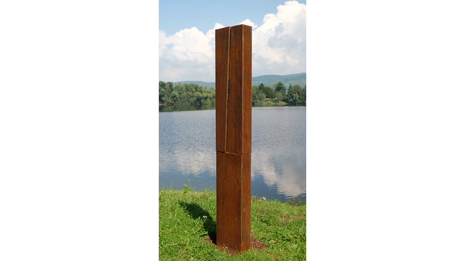 STELE DER FREUNDSCHAFT, 2017, H 250 cm